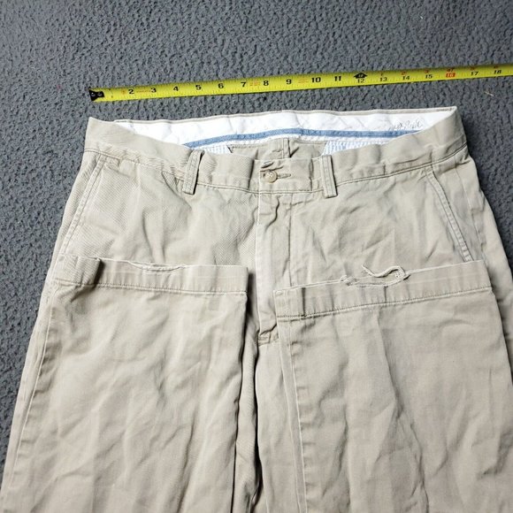 Polo Ralph Lauren Chino Khaki Pants Mens Size 32 x31 Cream Tan Classic Fit - Picture 1 of 13